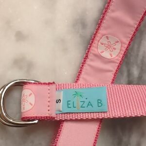 Eliza B. Pink Sand Dollar Belt Size Small